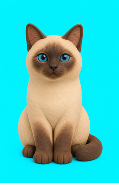 Clay style pet preview